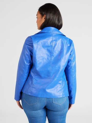 ONLY Carmakoma Between-Season Jacket 'NEW MELISA' in Blue