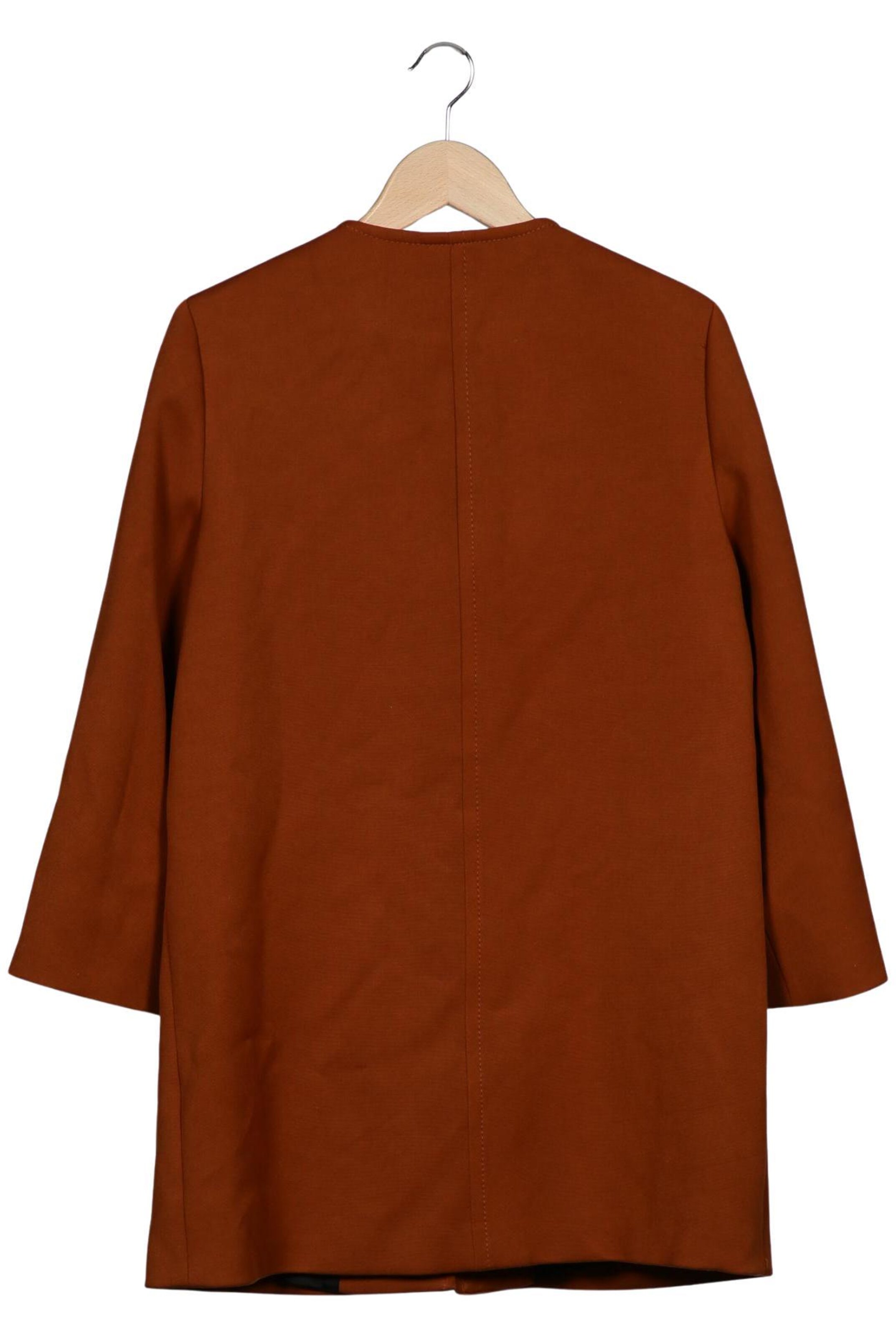 ZARA Jacket & Coat in L in Brown