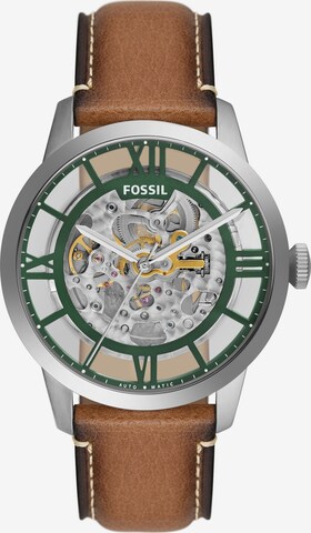 FOSSIL Analog Watch 'Townsman' in Brown: front