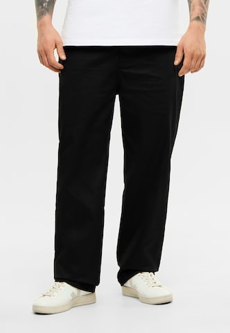 Johnny Urbanregular Chino hlače 'Ari' - crna boja: prednji dio