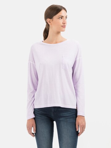 CAMEL ACTIVE Shirt in Lila: predná strana