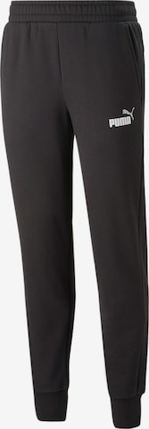 PUMA Workout Pants in Black: front