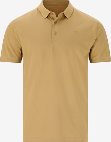 Cruz Poloshirt 'Harrold' in Braun: Vorderseite
