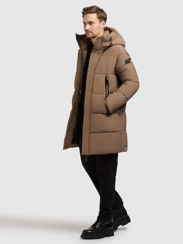 Manteau d’hiver 'Hudson' khujo en marron