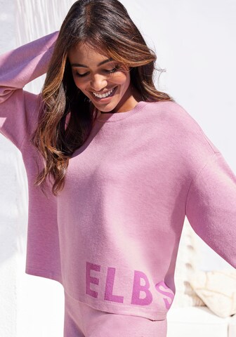 Elbsand Pullover in Pink