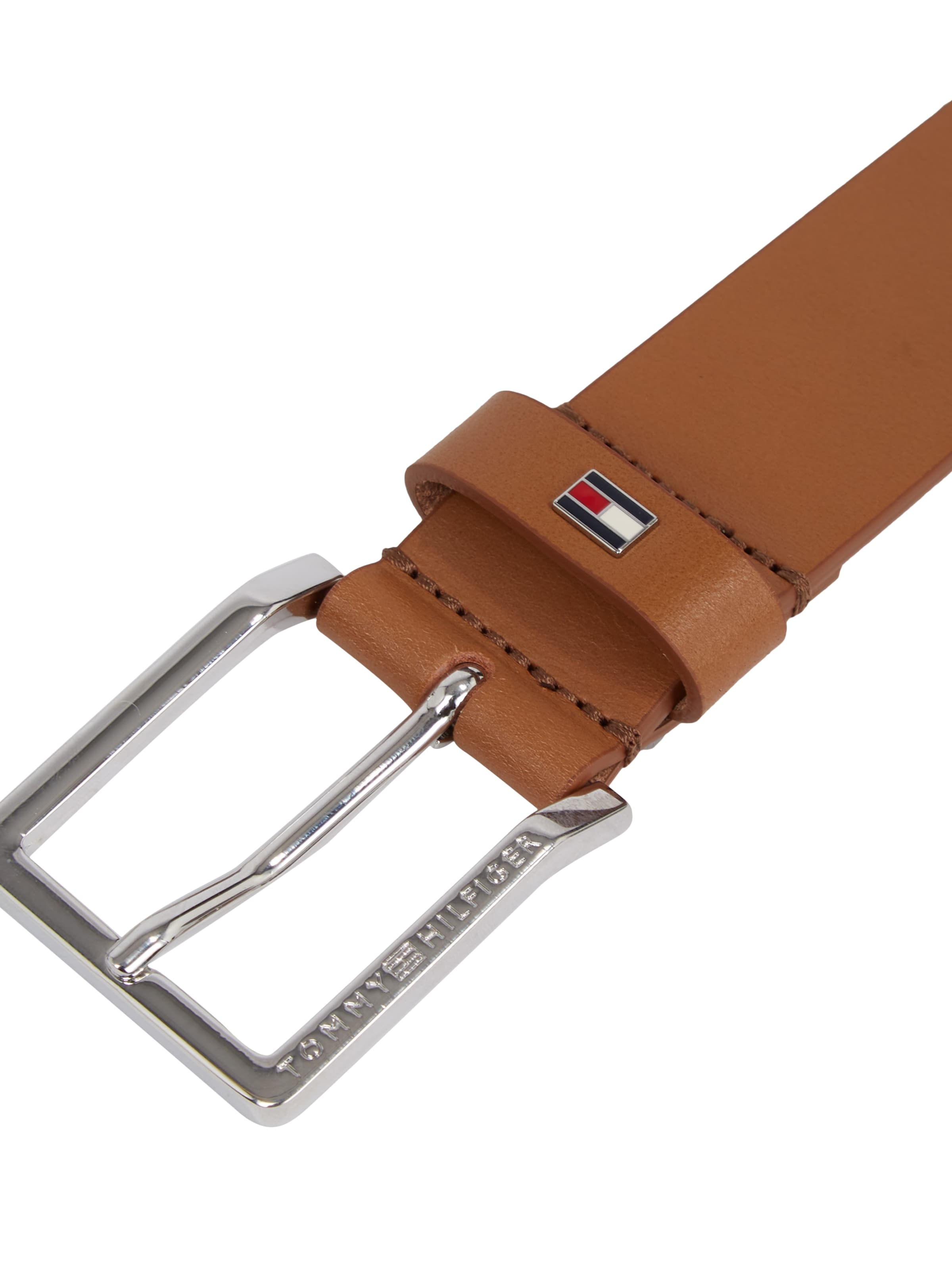 TOMMY HILFIGER Ζώνη 'Oliver' σε καφέ