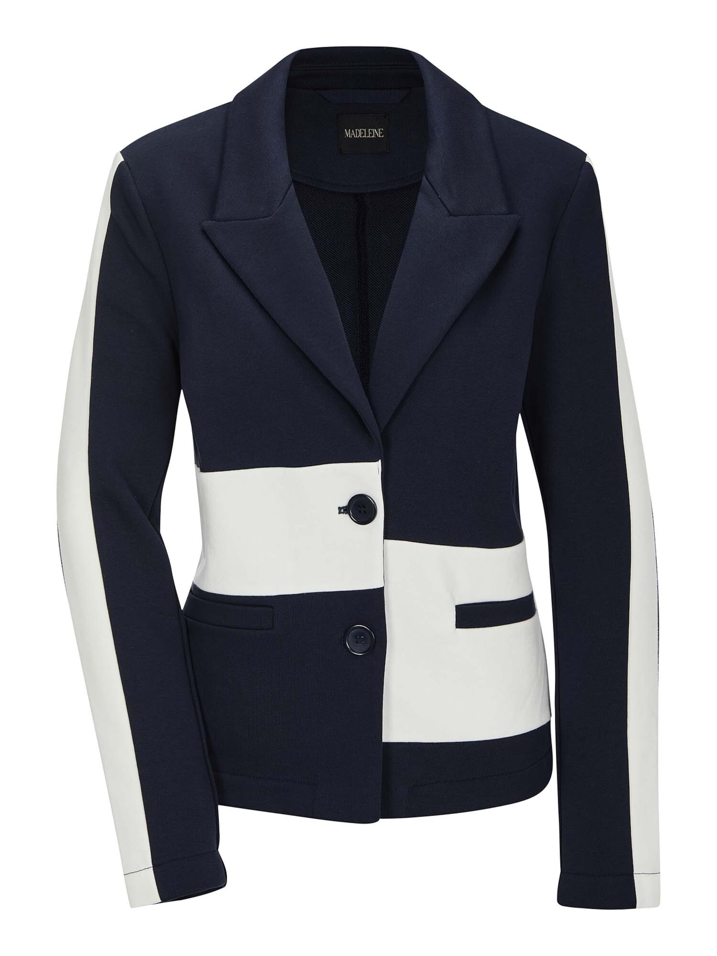 Blazer MADELEINE en bleu : devant