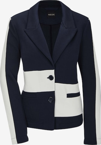 Blazer MADELEINE en bleu : devant