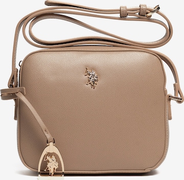 Sac bandoulière U.S. POLO ASSN. en beige : devant