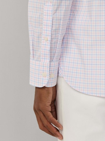 Coupe regular Chemise 'POPLIN TATTERSALL' Hackett London en blanc