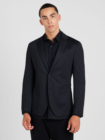 Karl Lagerfeld Regular fit Ανδρικό σακάκι 'SMART' σε μαύρο: μπροστά
