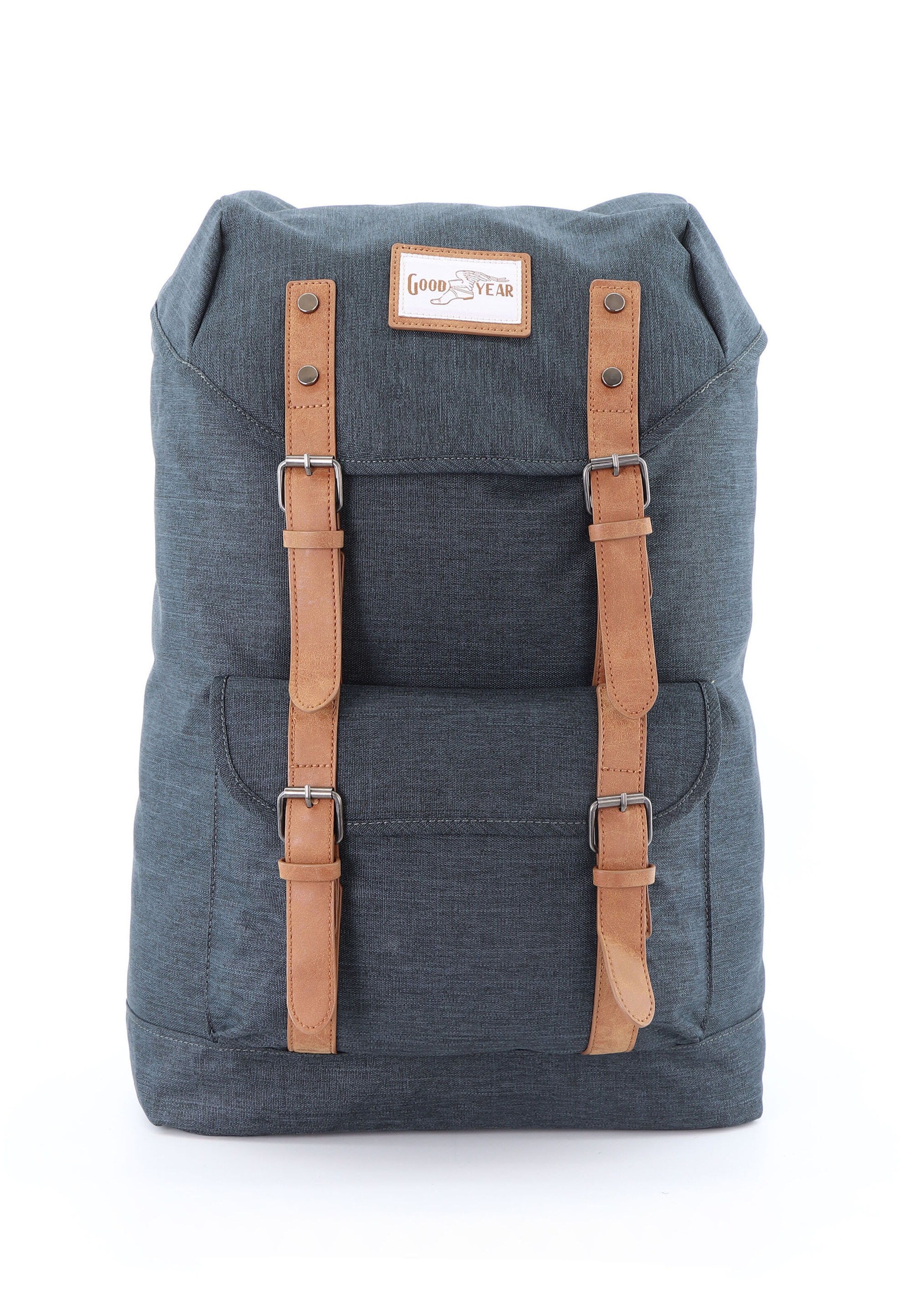 GOODYEAR Backpack 'Goodyear' in Grey: front