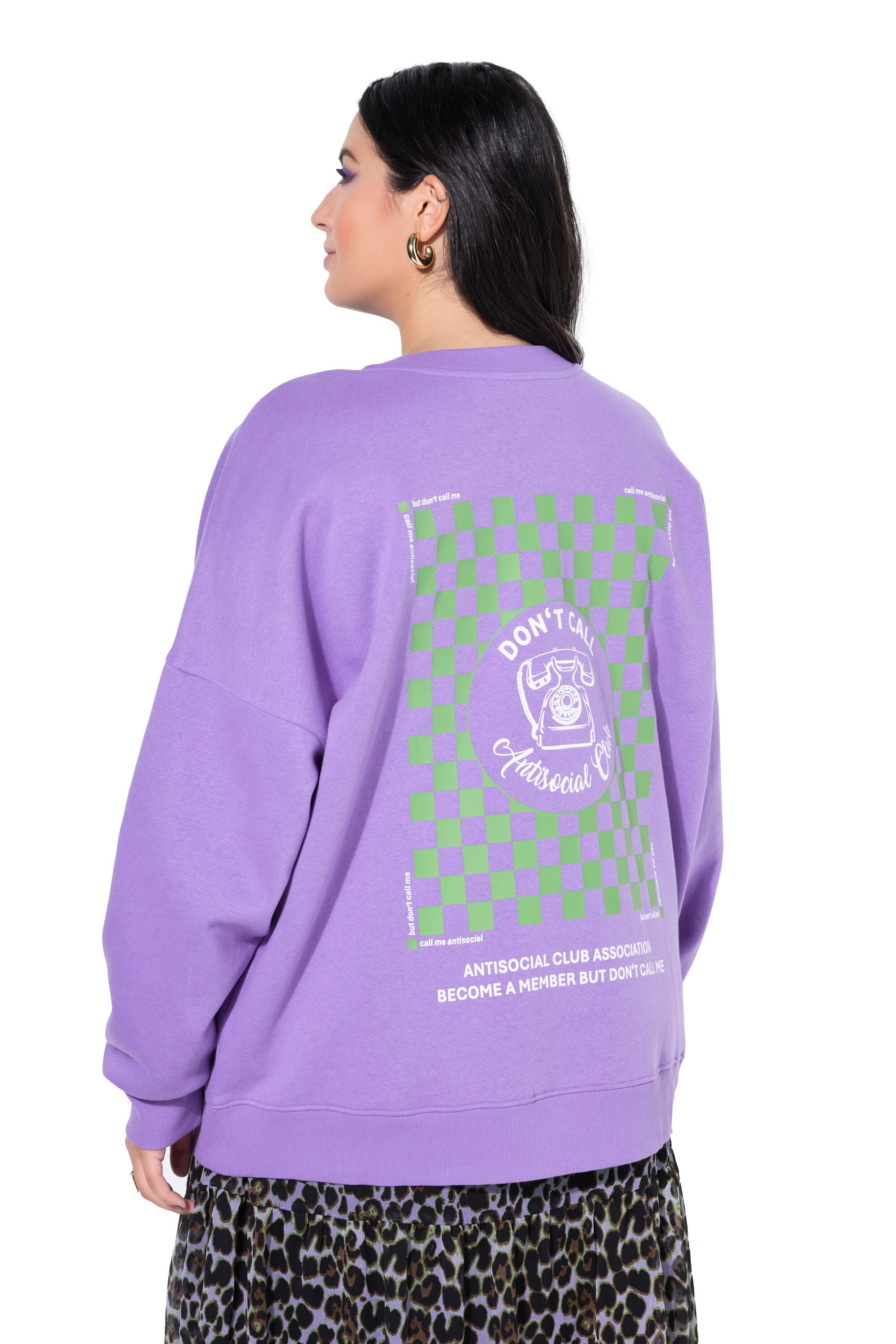 Studio Untold Sweatshirt in Purple