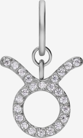 Lucardi Anhänger 'Statement' in Silber: Vorderseite