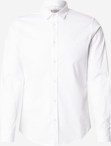 SCOTCH & SODA - Slim Fit Camisa em branco: frente