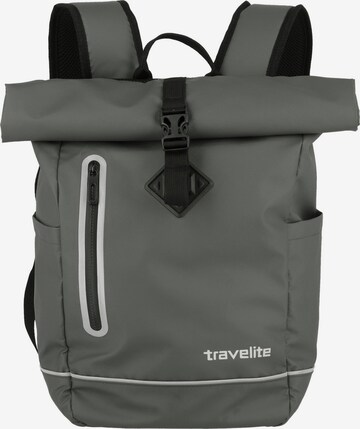 TRAVELITE Backpack 'Basics' in Grey: front