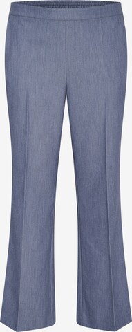Pantalon 'Sakira' KAFFE CURVE en bleu : devant