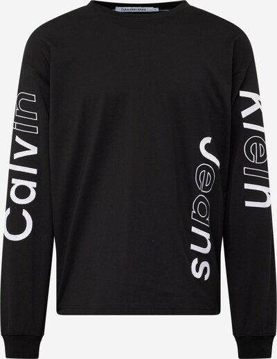 Calvin Klein Jeans Shirt in schwarz / weiß, Produktansicht