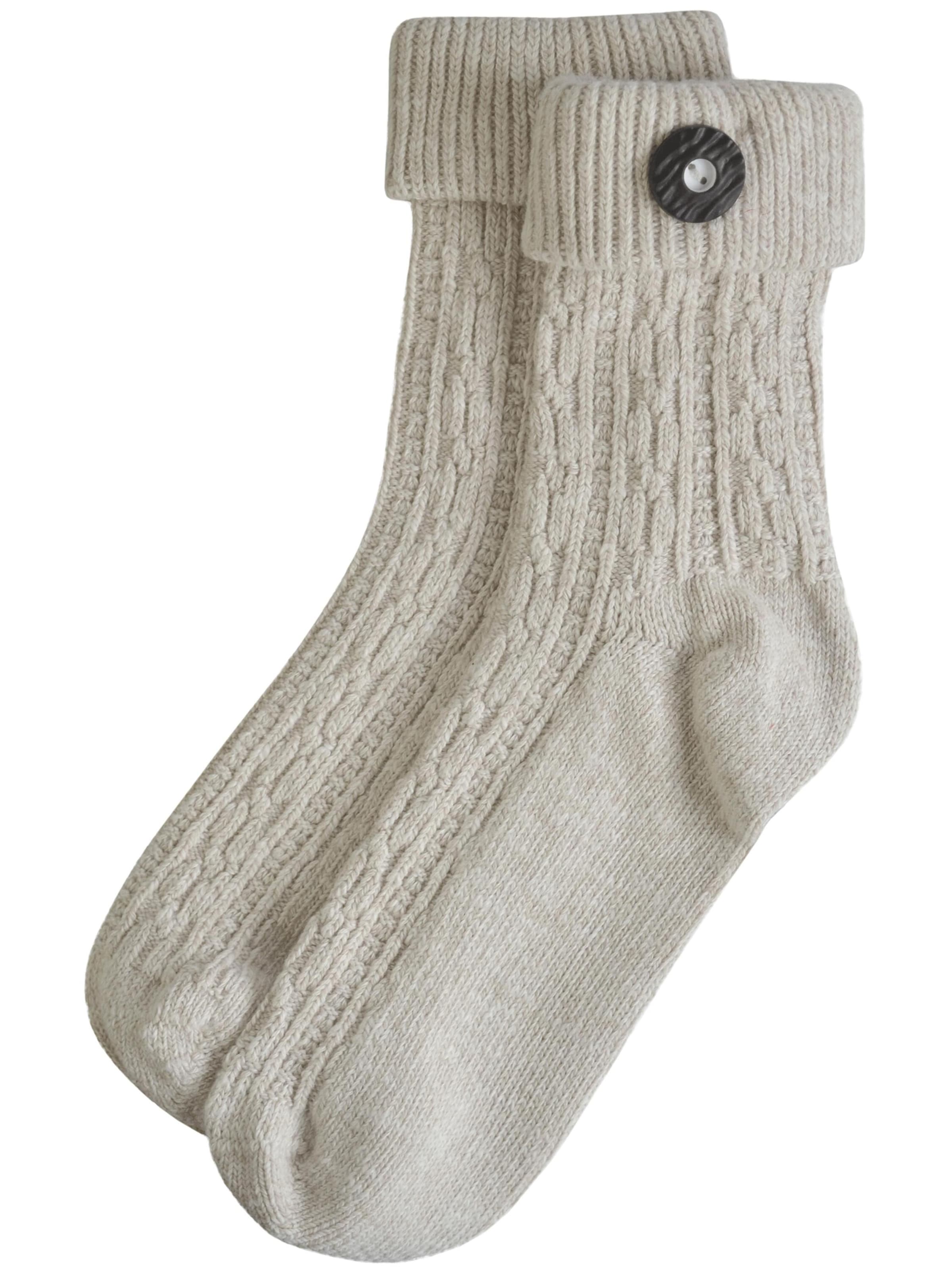 normani - Calcetines tradicionales en beige