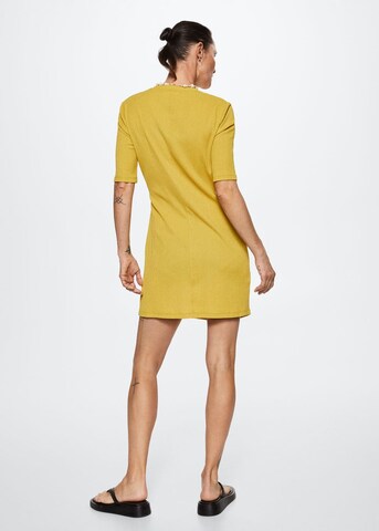 Robe MANGO en jaune