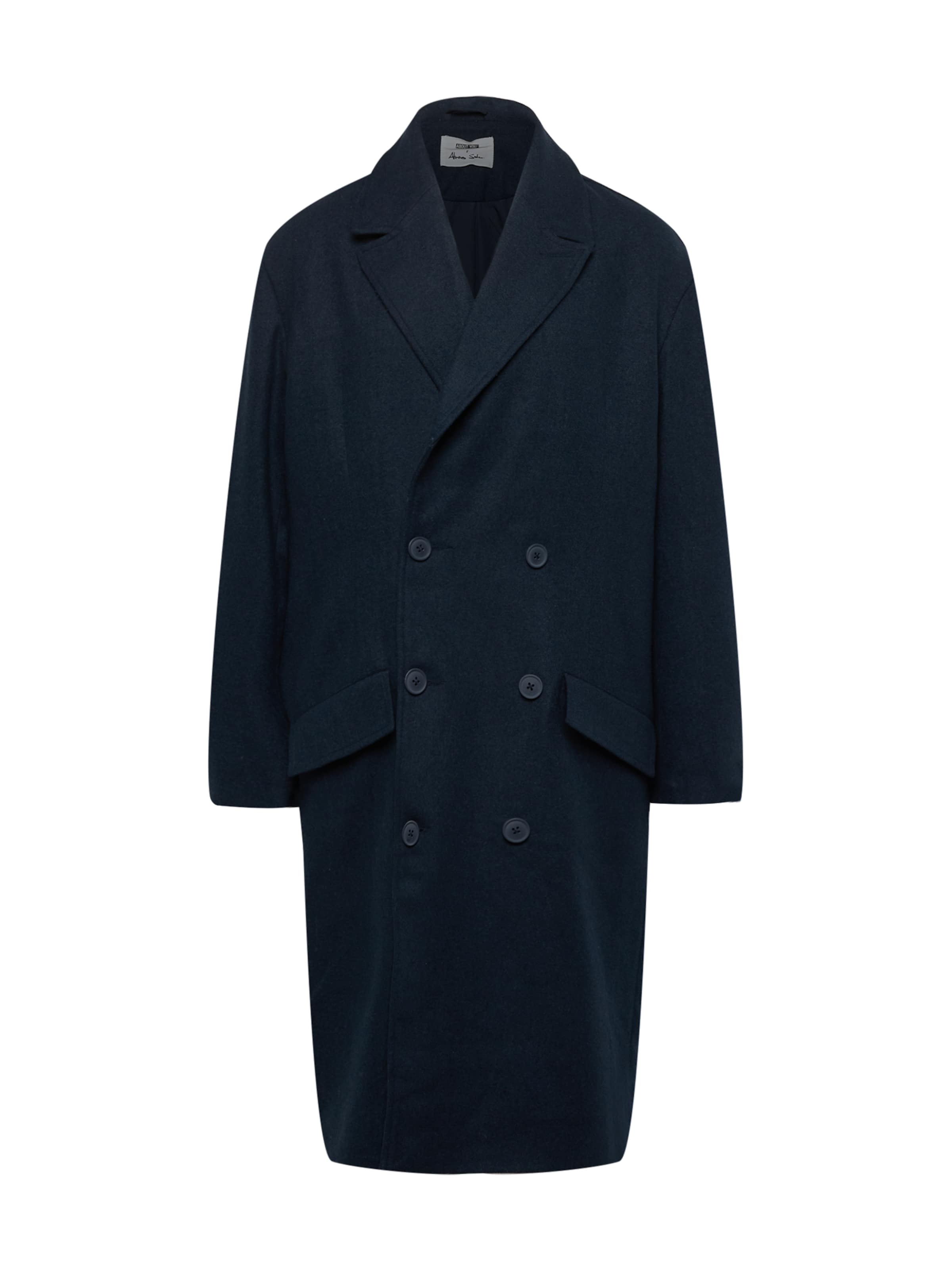 ABOUT YOU x Alvaro Soler Between-Seasons Coat &#x27;Ilja&#x27; in Blue: front