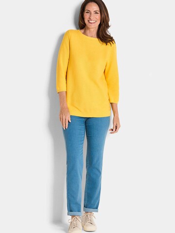 Pull-over Goldner en jaune