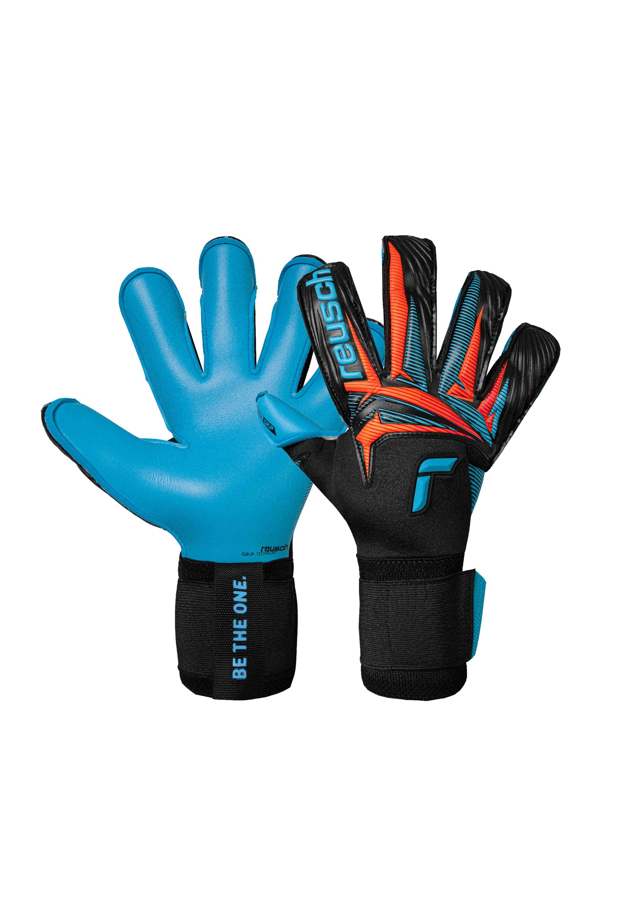 REUSCH Sporthandschoenen 'Attrakt Aqua Evolution' in Zwart: voorkant