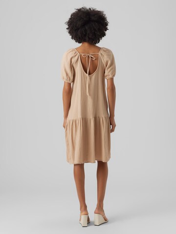 VERO MODA Kleid 'Natali Nia' in Beige