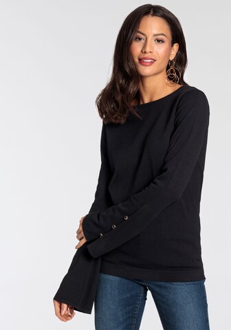 LAURA SCOTT Pullover in Schwarz