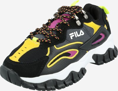 FILA Zapatillas deportivas bajas 'RAY' en amarillo / lila / negro / blanco, Vista del producto