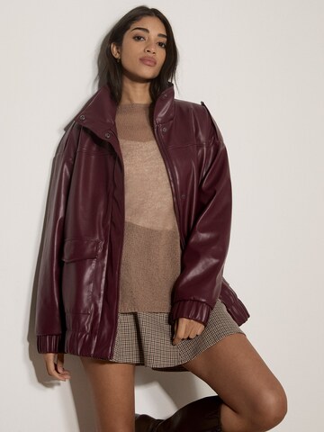 Apricot Oversized  Jacket ' ' in Lila