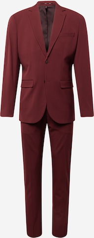 SELECTED HOMME Slim fit Suit 'LIAM' in Red: front