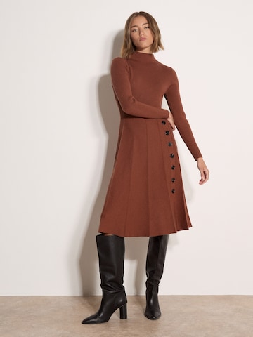 Abito ' Wadelanges Strickkleid ' di Apricot in rosso