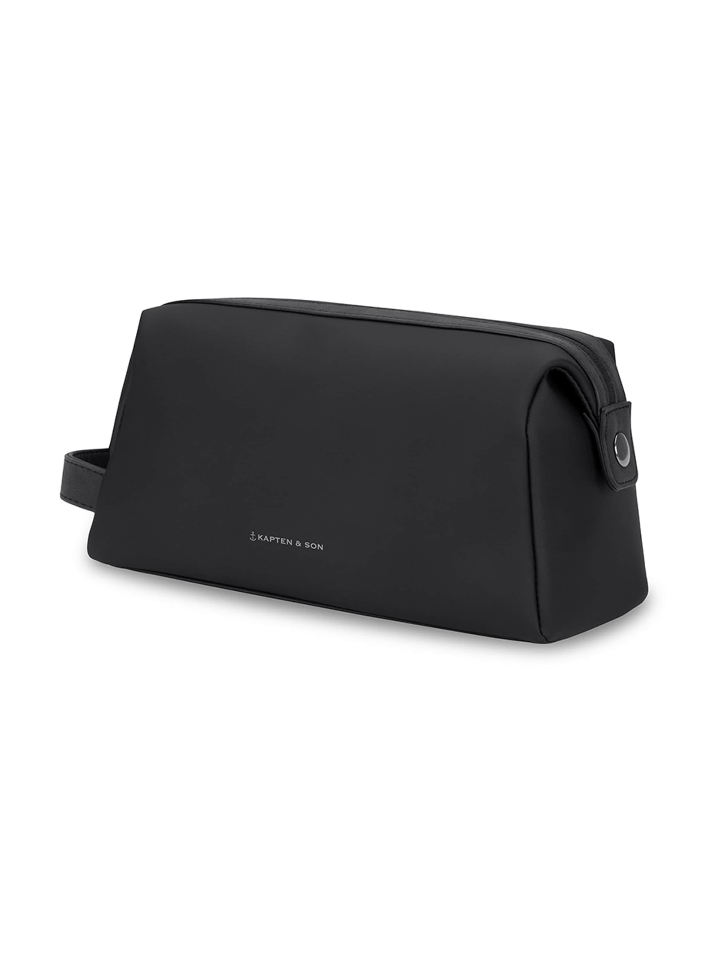 Kapten &amp; Son Toilettaske &#x27;Windsor All Black&#x27; i sort