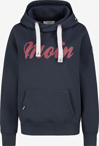 Eight2Nine Sweatshirt 'Küste' in Blauw: voorkant