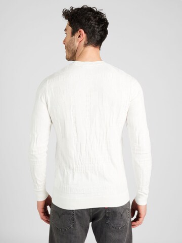 Karl Lagerfeld Sweter w kolorze biały
