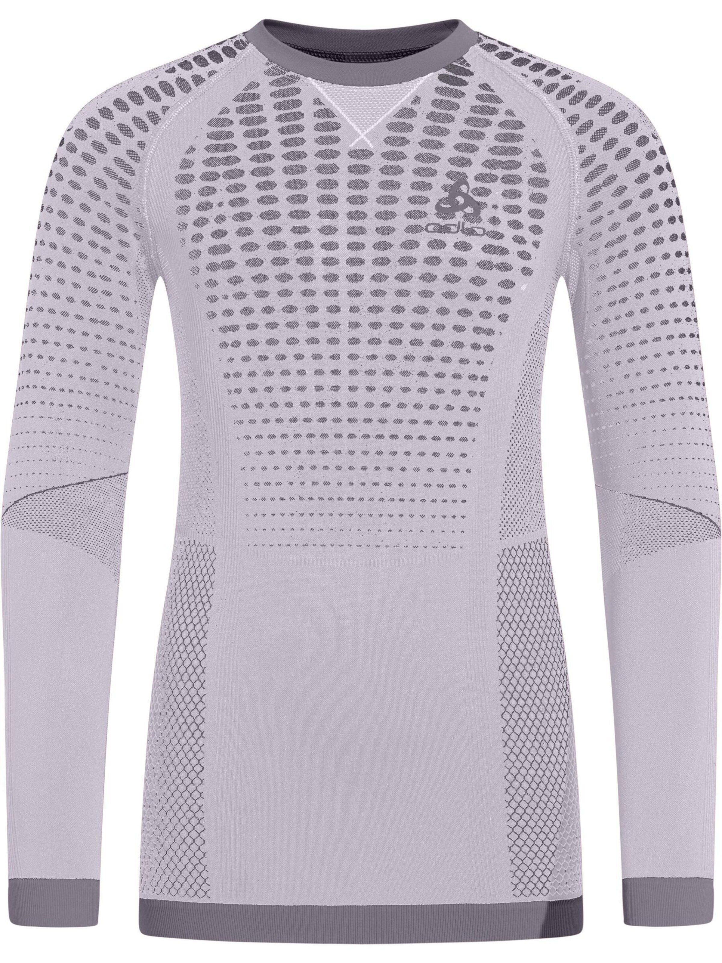 ODLO Sport onderkleding 'EVOLUTION WARM' in Lila: voorkant