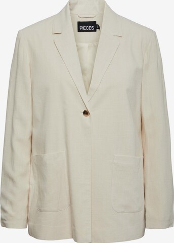 PIECES Blazer 'Vinsty' in Beige: front