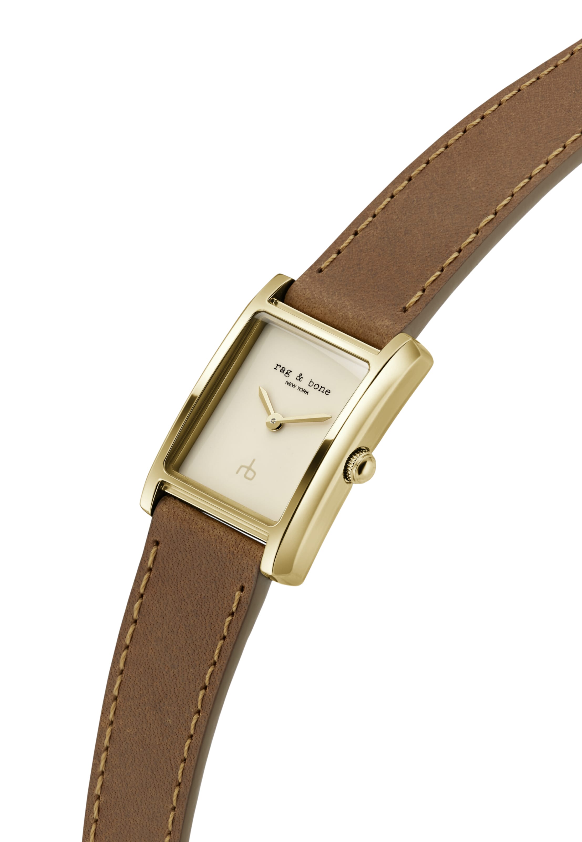 rag & bone Analog watch ' Brynn ' in Brown