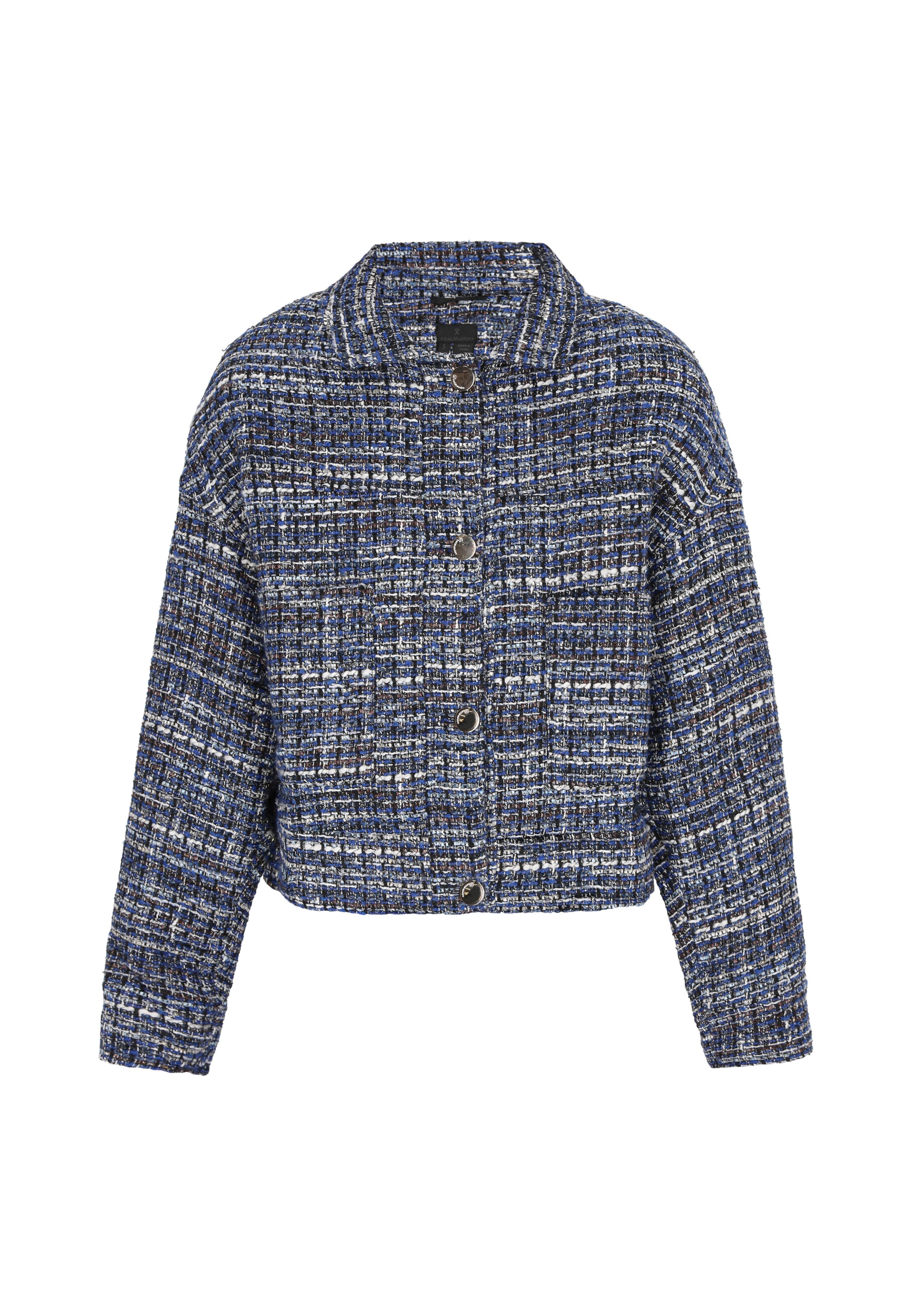 DreiMaster Klassik Демисезонная куртка в Синий: спереди