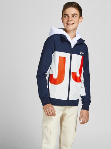 Jack & Jones Junior - Casaco meia-estação 'Conrad' em azul: frente