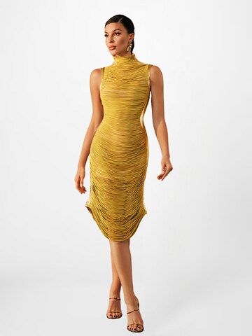 Mew Mews Dress 'Zulekha' in Gold: front