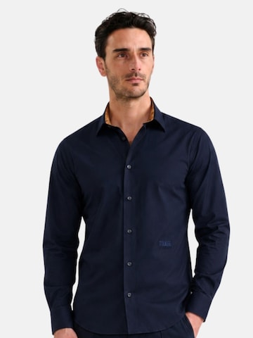 Maglietta di Alviero Martini in blu: frontale