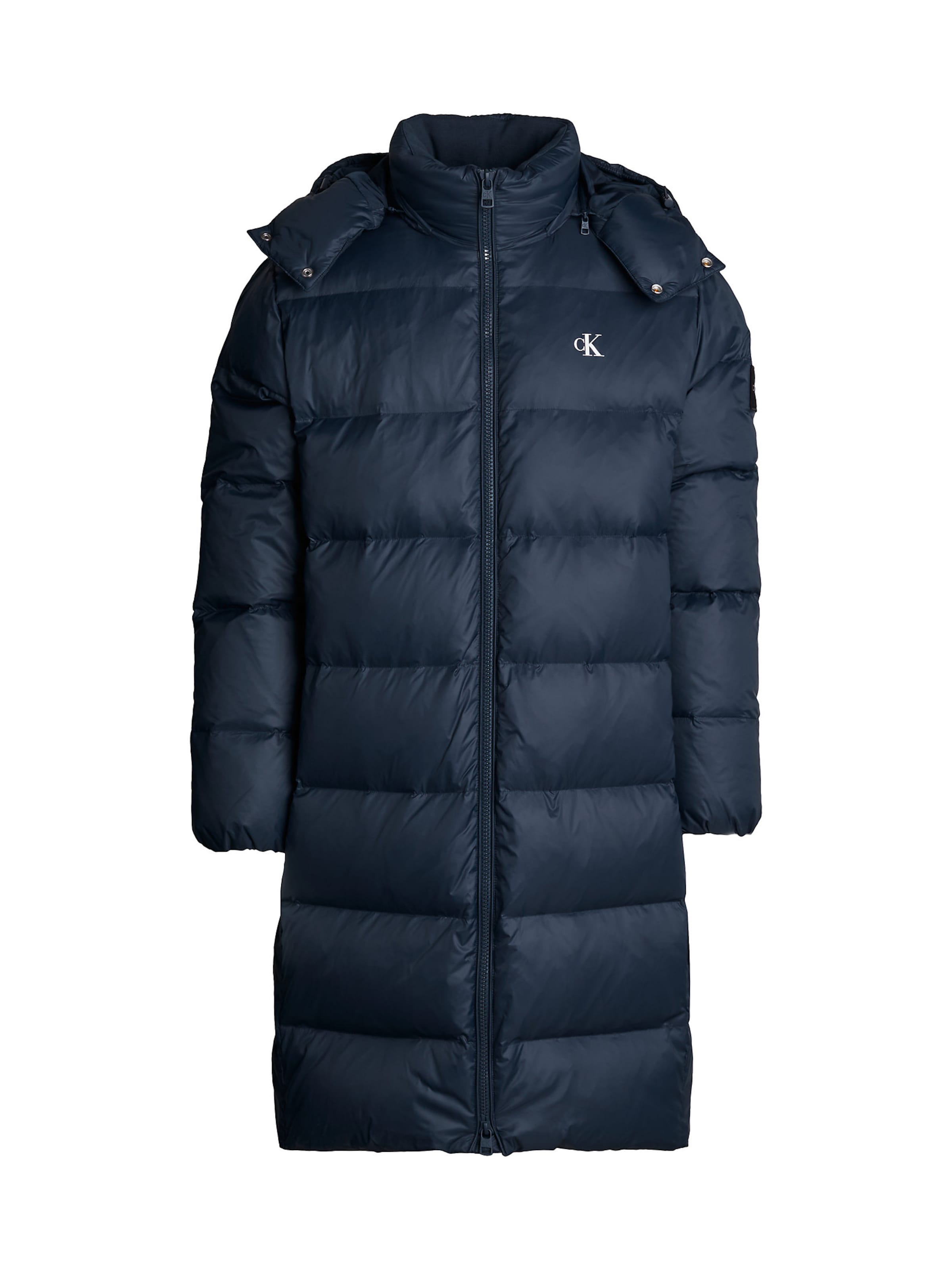 Calvin Klein Jeans Winterjacke in Blau: Vorderseite