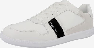 Calvin Klein Zapatillas deportivas bajas en beige claro / negro / blanco, Vista del producto