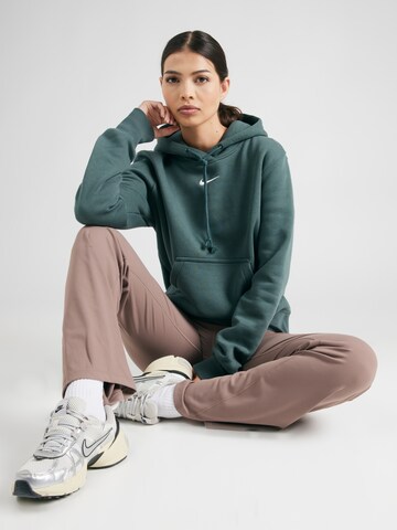 Nike Sportswear Свитшот 'PHNX FLC' в Зеленый: спереди