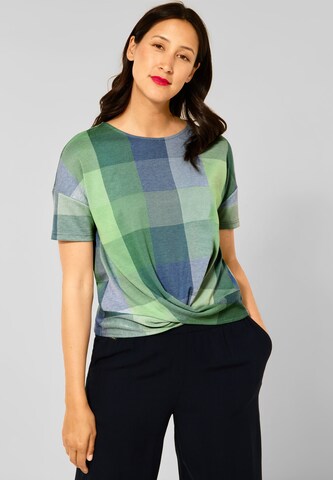 STREET ONE Shirt in Green: front