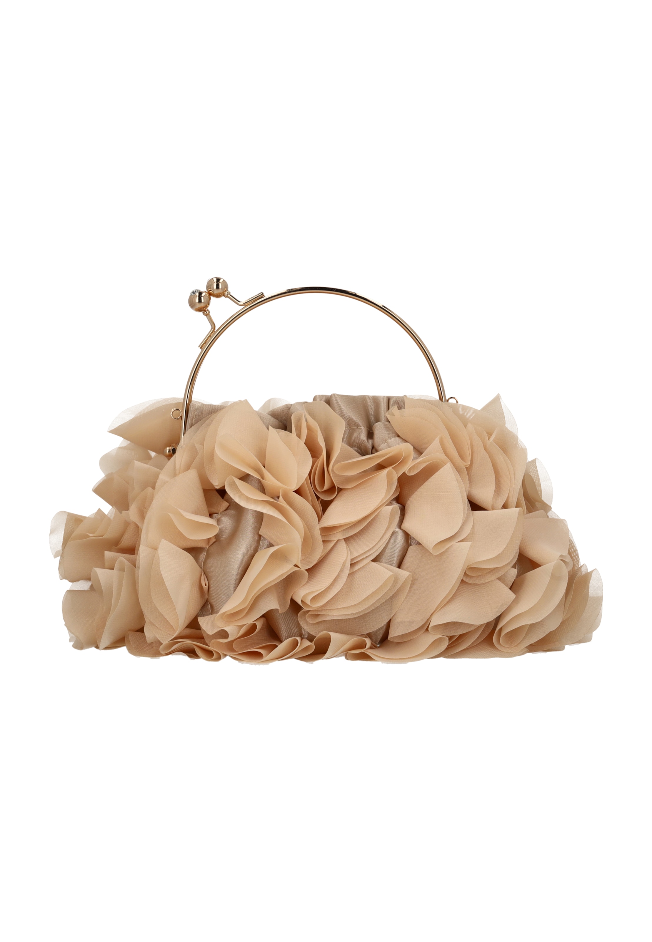 faina Handbag in Beige: front
