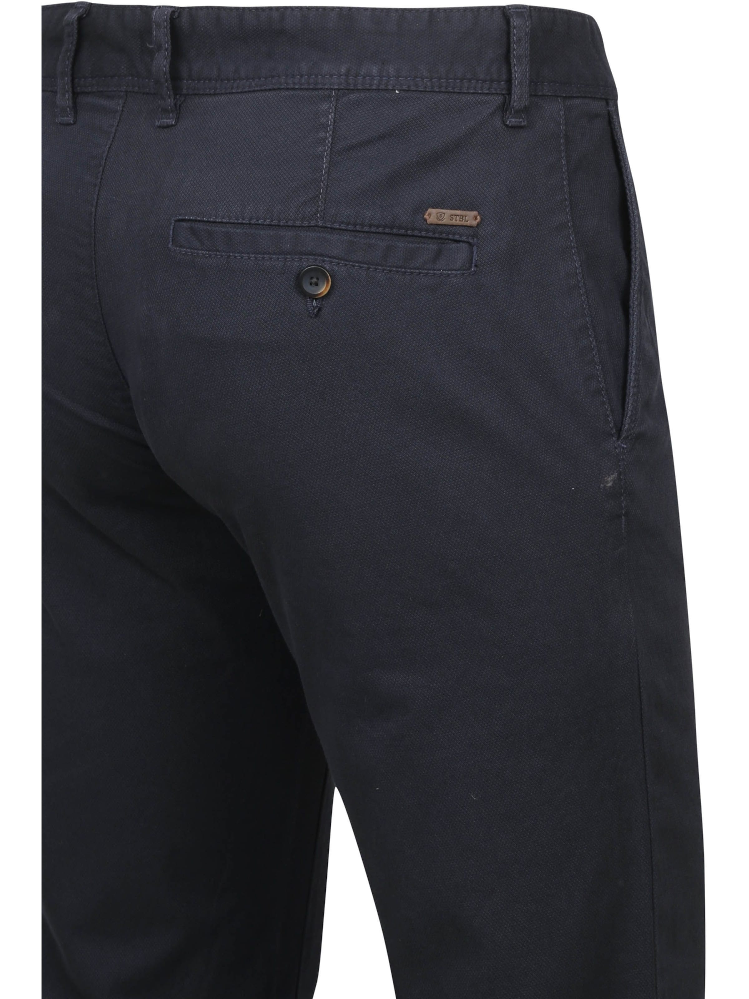 Coupe slim Pantalon chino 'Sartre' Suitable en bleu