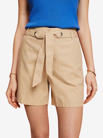 ESPRIT Loosefit Shorts in Beige